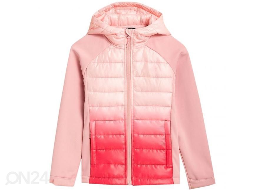 Lasten softshell takki 4F kuvasuurennos