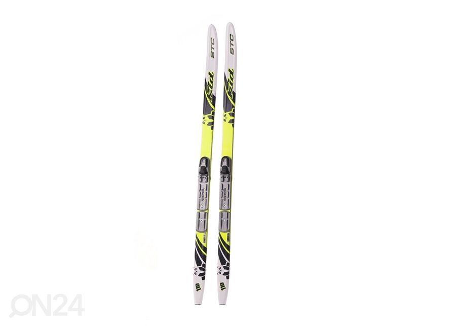 Lasten suksipaketti suomukuviolla STC + NNN siteet 110-140 cm kuvasuurennos