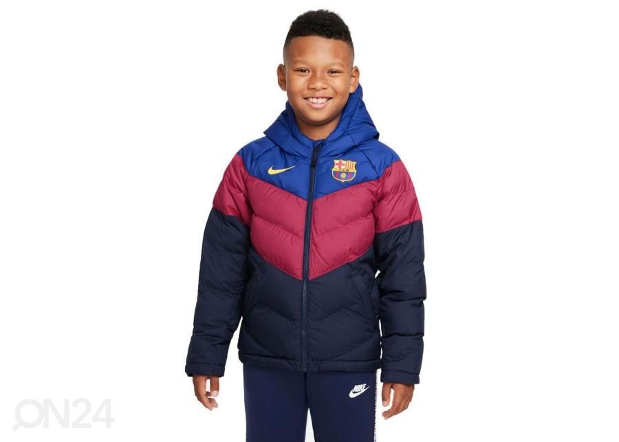 Lasten talvitakki Nike Sportswear FC Barcelona kuvasuurennos