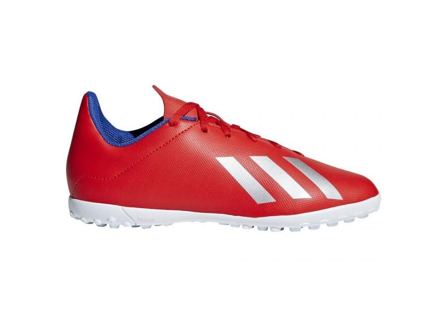 Lasten tekonurmi jalkapallon kengät Adidas TF Jr X 18.4 BB9417 kuvasuurennos