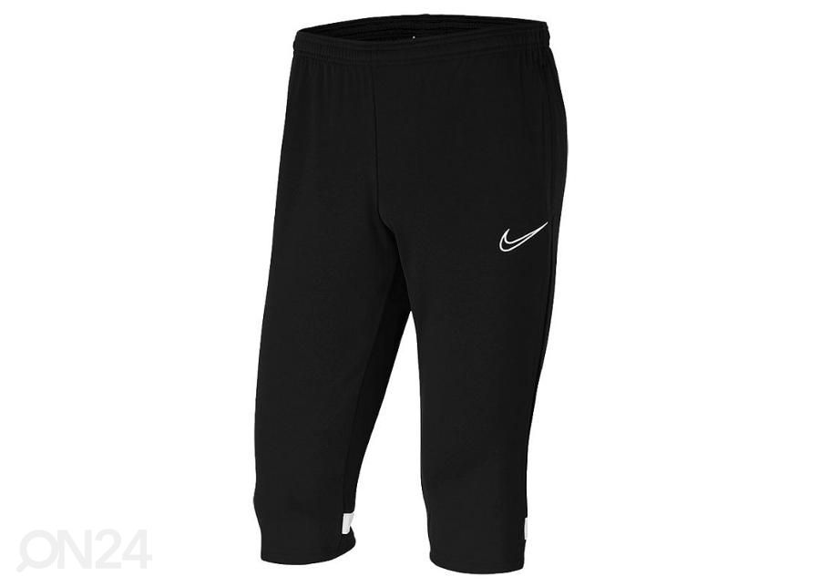 Lasten treenileggingsit Nike Dry Academy 21 3/4 Pant Jr CW6127 010 kuvasuurennos