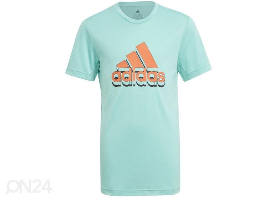 Lasten treenipaita Adidas Boys Aeroready Prime Tee kuvasuurennos