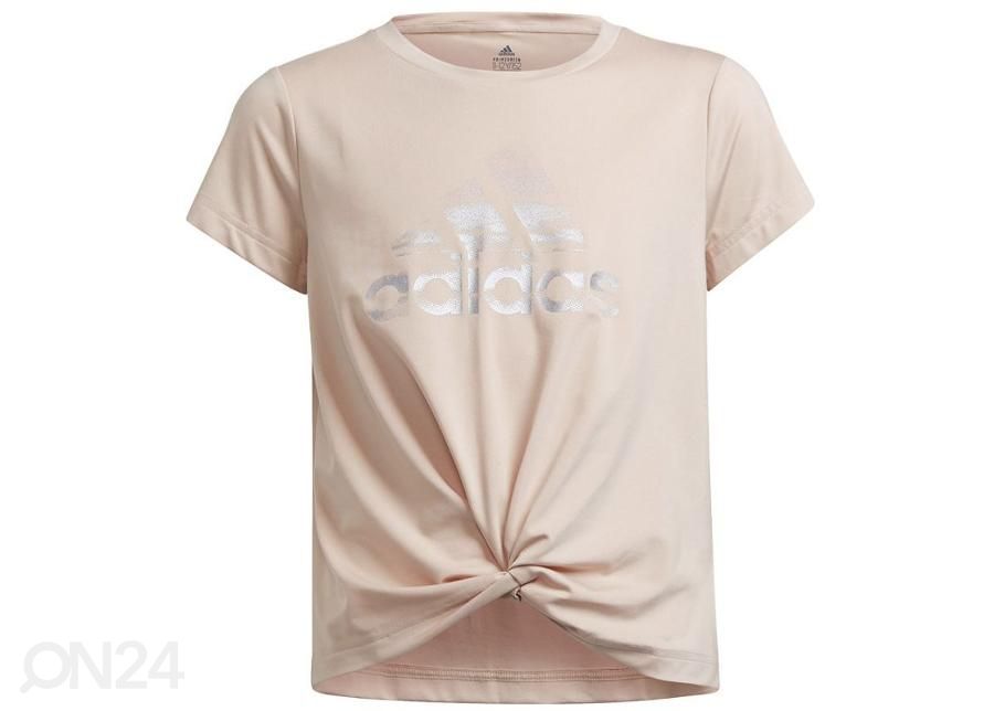 Lasten treenipaita Adidas Primegreen Aeroready Tee kuvasuurennos