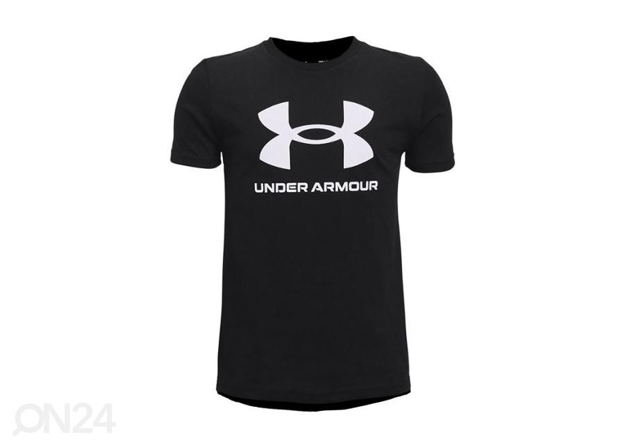 Lasten treenipaita Under Armour Y Sportstyle Logo SS kuvasuurennos