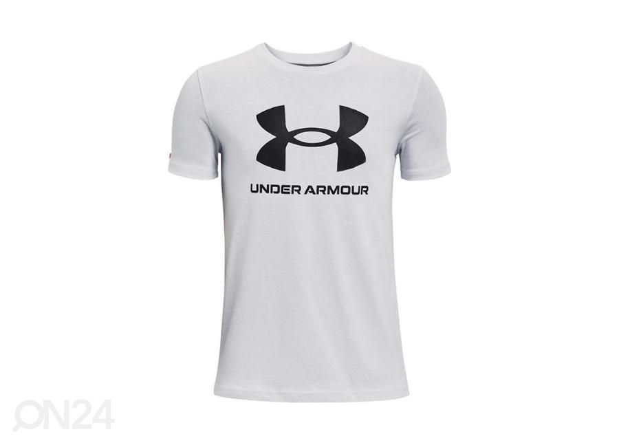 Lasten treenipaita Under Armour Y Sportstyle Logo SS kuvasuurennos