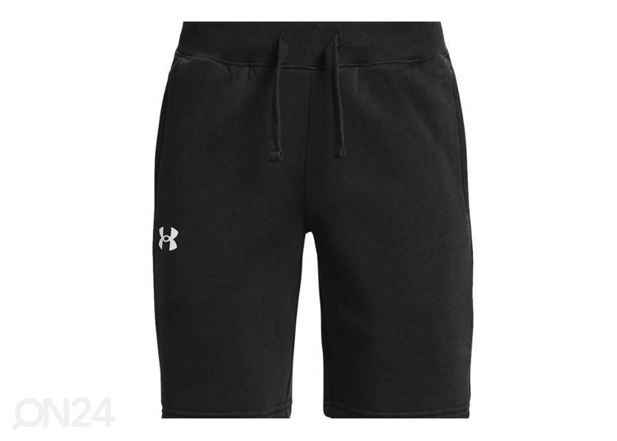 Lasten treenishortsit Under Armour Y Rival Cotton Shorts kuvasuurennos