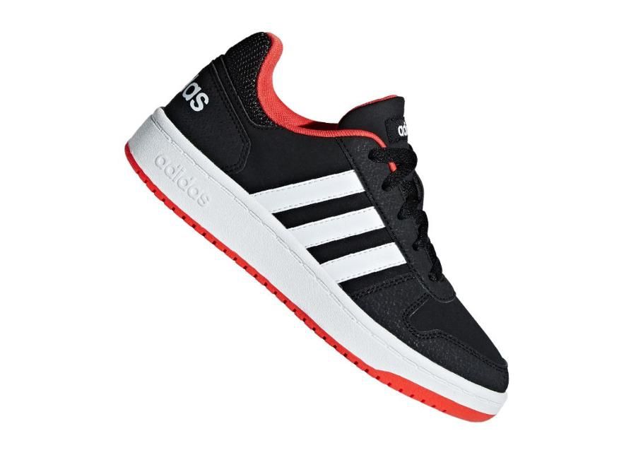 Lasten vapaa-ajan kengät adidas Hoops 2.0 Jr B76067 kuvasuurennos