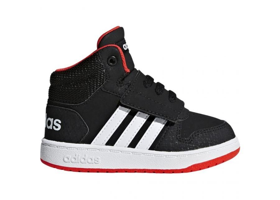 Lasten vapaa-ajan kengät Adidas Hoops Mid 2.0 I JR B75945 kuvasuurennos
