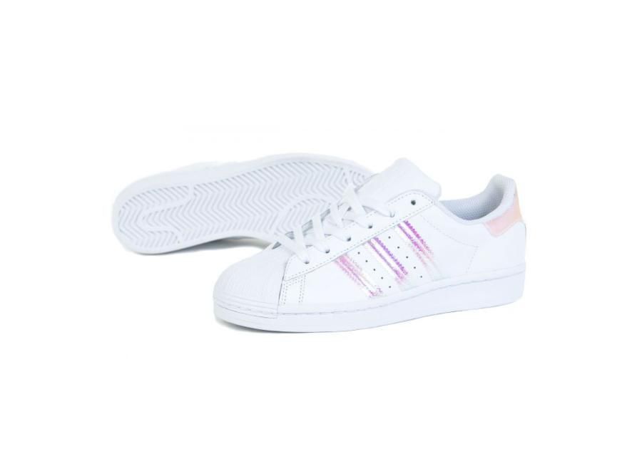 Lasten vapaa-ajan kengät Adidas Superstar Jr FV3139 kuvasuurennos