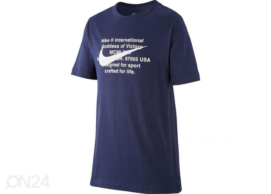 Lasten vapaa-ajan kengät Nike Tee Swoosh For Life Jr kuvasuurennos