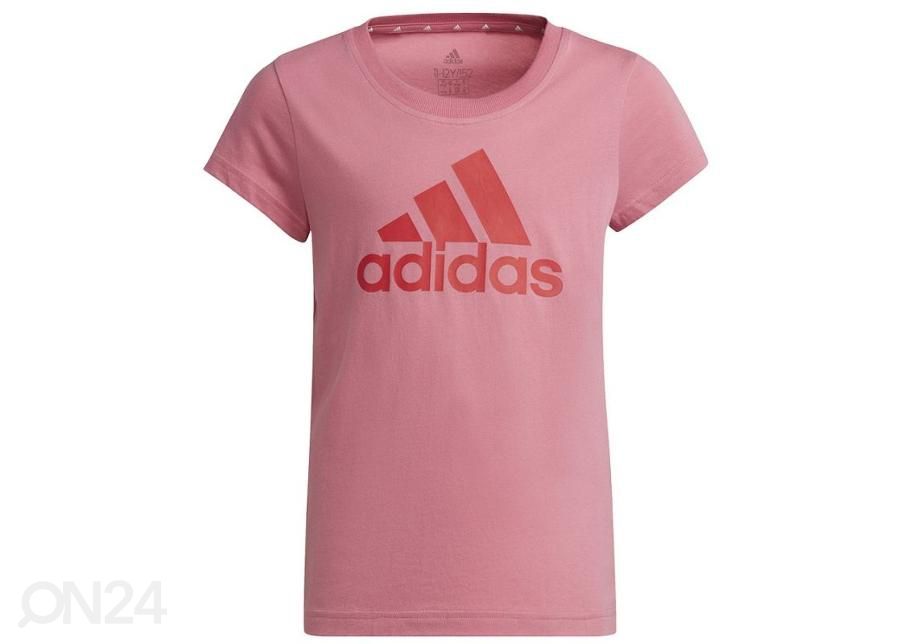 Lasten vapaa-ajan paita Adidas Essentials Big Logo Tee kuvasuurennos