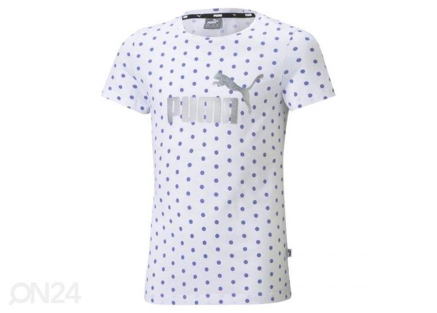 Lasten vapaa-ajan paita Puma ESS+ Dotted Tee kuvasuurennos