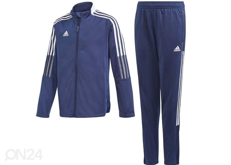 Lasten verryttelyasu Adidas Tiro Suit Junior GP1026 kuvasuurennos