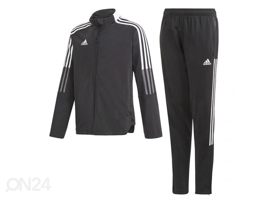 Lasten verryttelyasu Adidas Tiro Suit Junior GP1027 kuvasuurennos