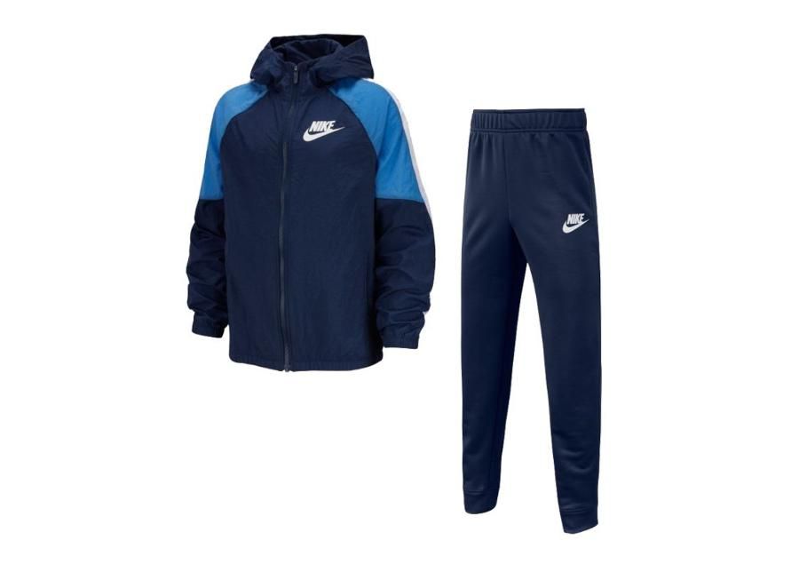 Lasten verryttelyasu Nike NSW Woven JR BV3700-410 kuvasuurennos