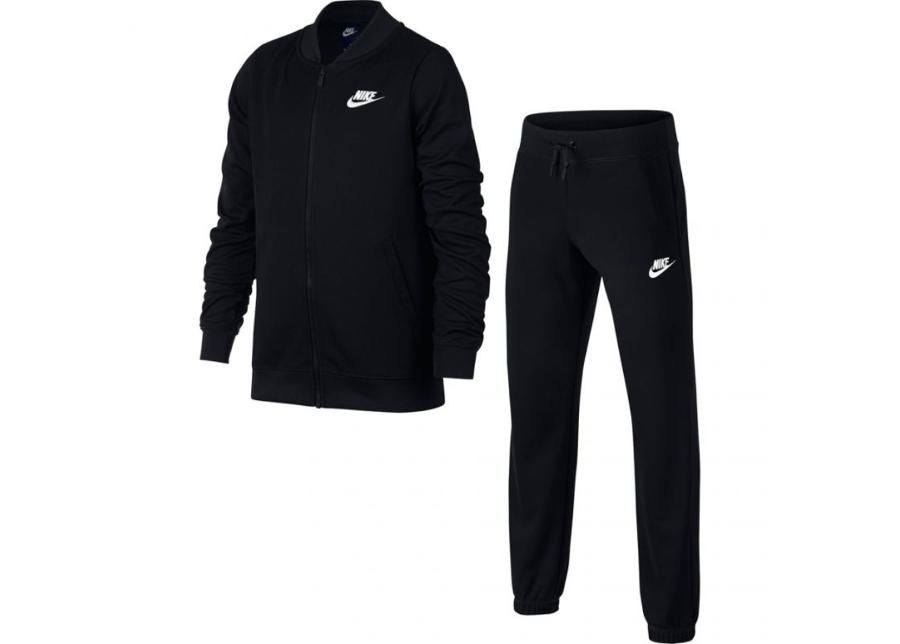 Lasten verryttelyasu Nike Tracksuit Tricot Junior 868572-010 kuvasuurennos