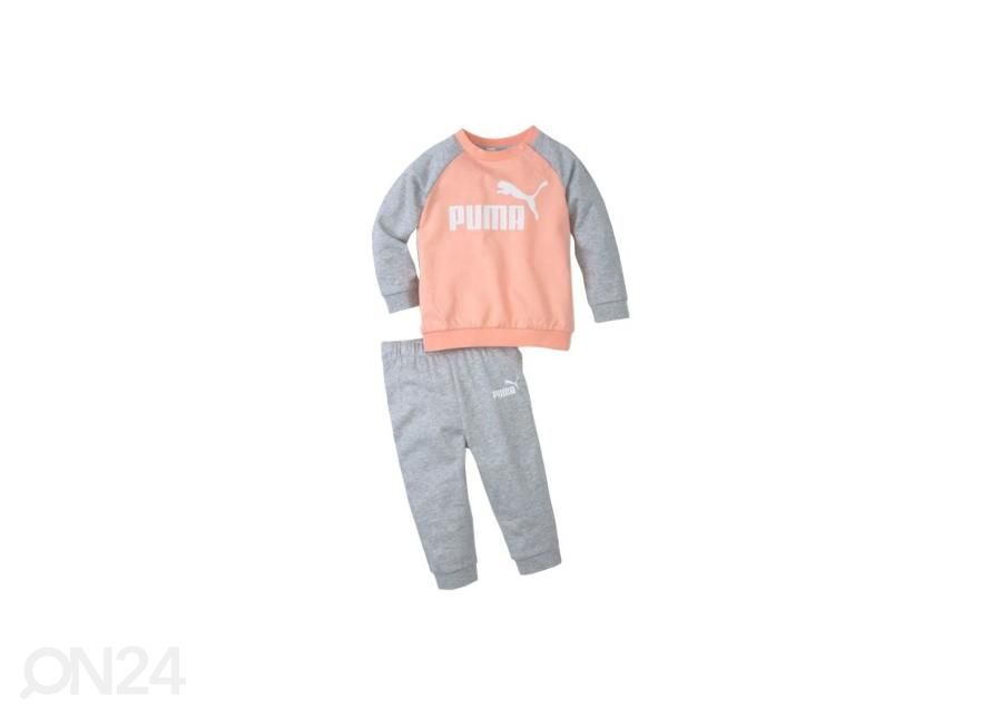 Lasten verryttelyasut Puma Minicats Essentials Raglan Jogger kuvasuurennos