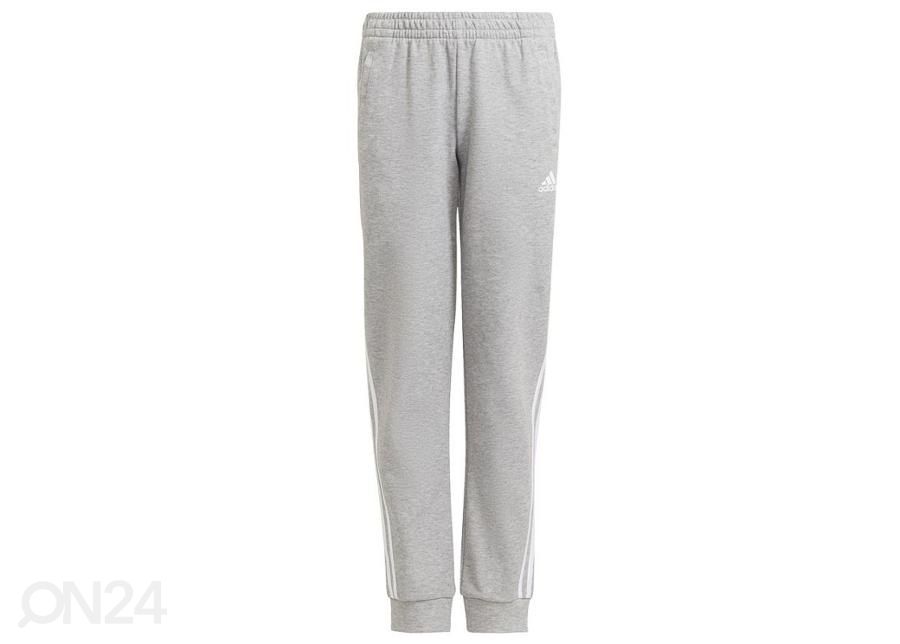Lasten verryttelyhousut Adidas 3-Stripes Tapered kuvasuurennos