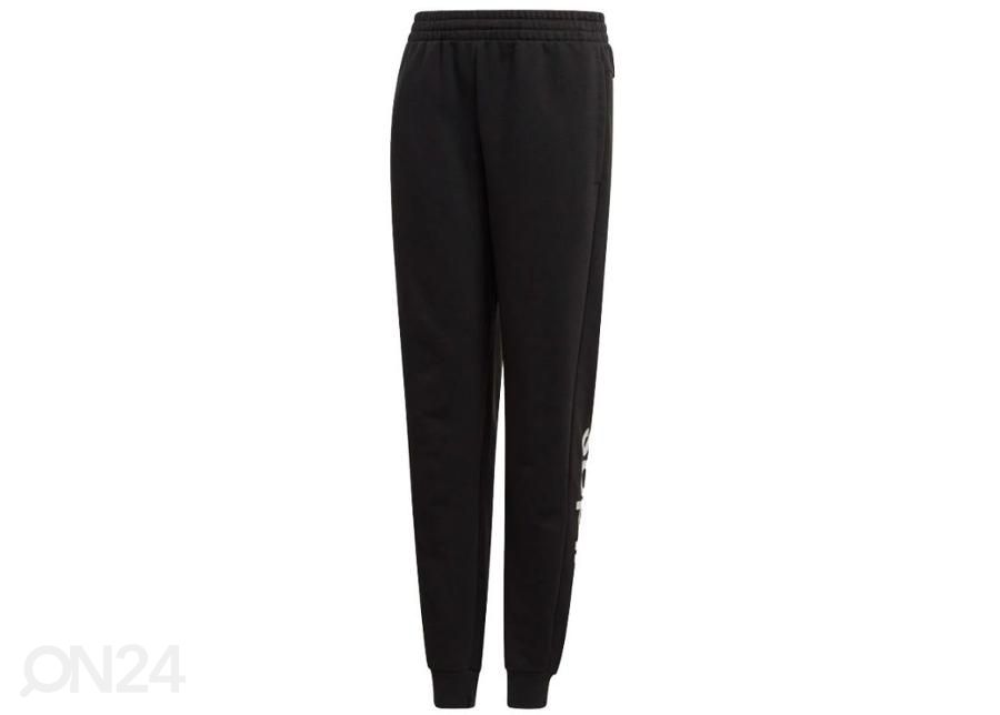 Lasten verryttelyhousut Adidas YG E LIN Pant Jr kuvasuurennos