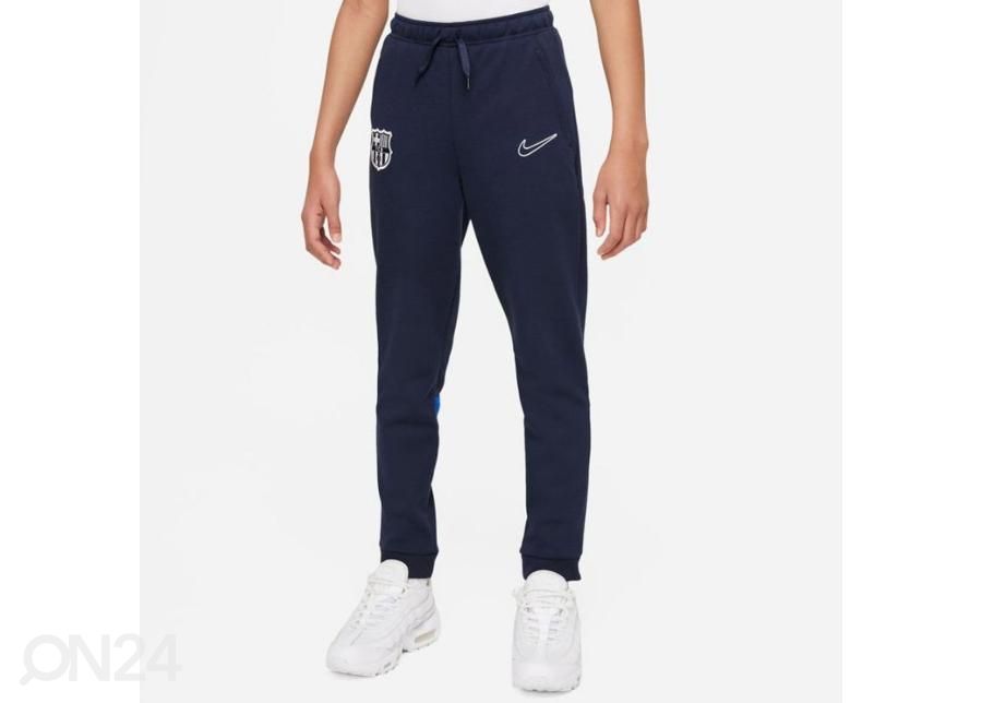 Lasten verryttelyhousut Nike FC Barcelona Soccer Pants kuvasuurennos