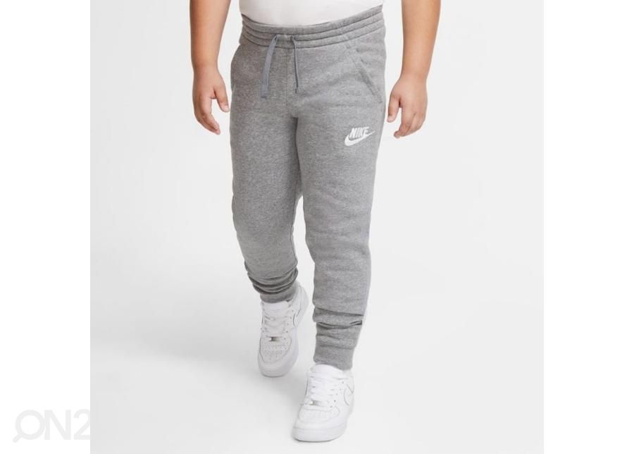 Lasten verryttelyhousut Nike Sportswear Club Fleece Big Kids' Joggers kuvasuurennos