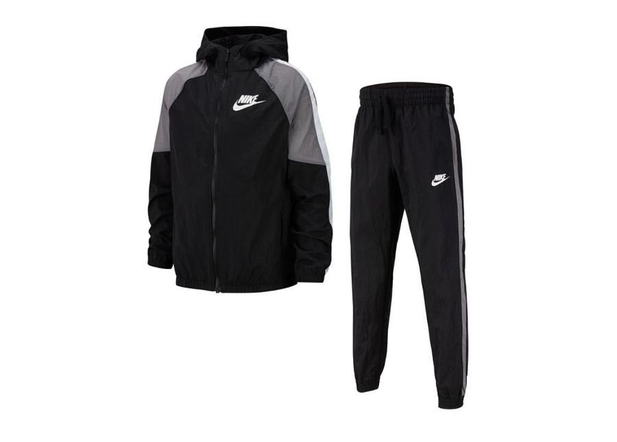 Lasten verryttelypuku Nike JR NSW Woven Jr BV3700-010 kuvasuurennos
