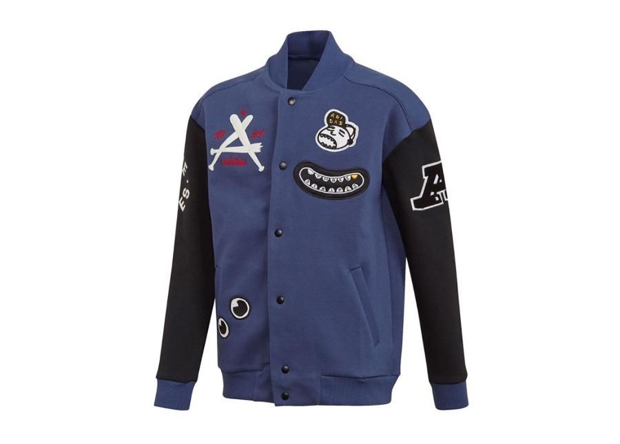 Lasten verryttelytakki Adidas Collegiate Jr. FL2808 kuvasuurennos