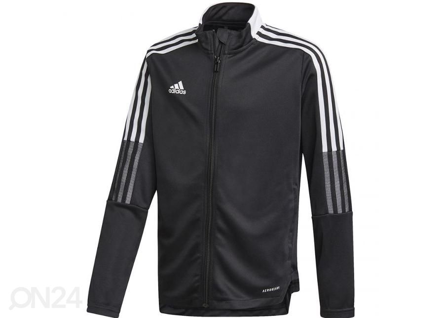 Lasten verryttelytakki Adidas Tiro 21 Track Jacket Youth Junior GM7314 kuvasuurennos