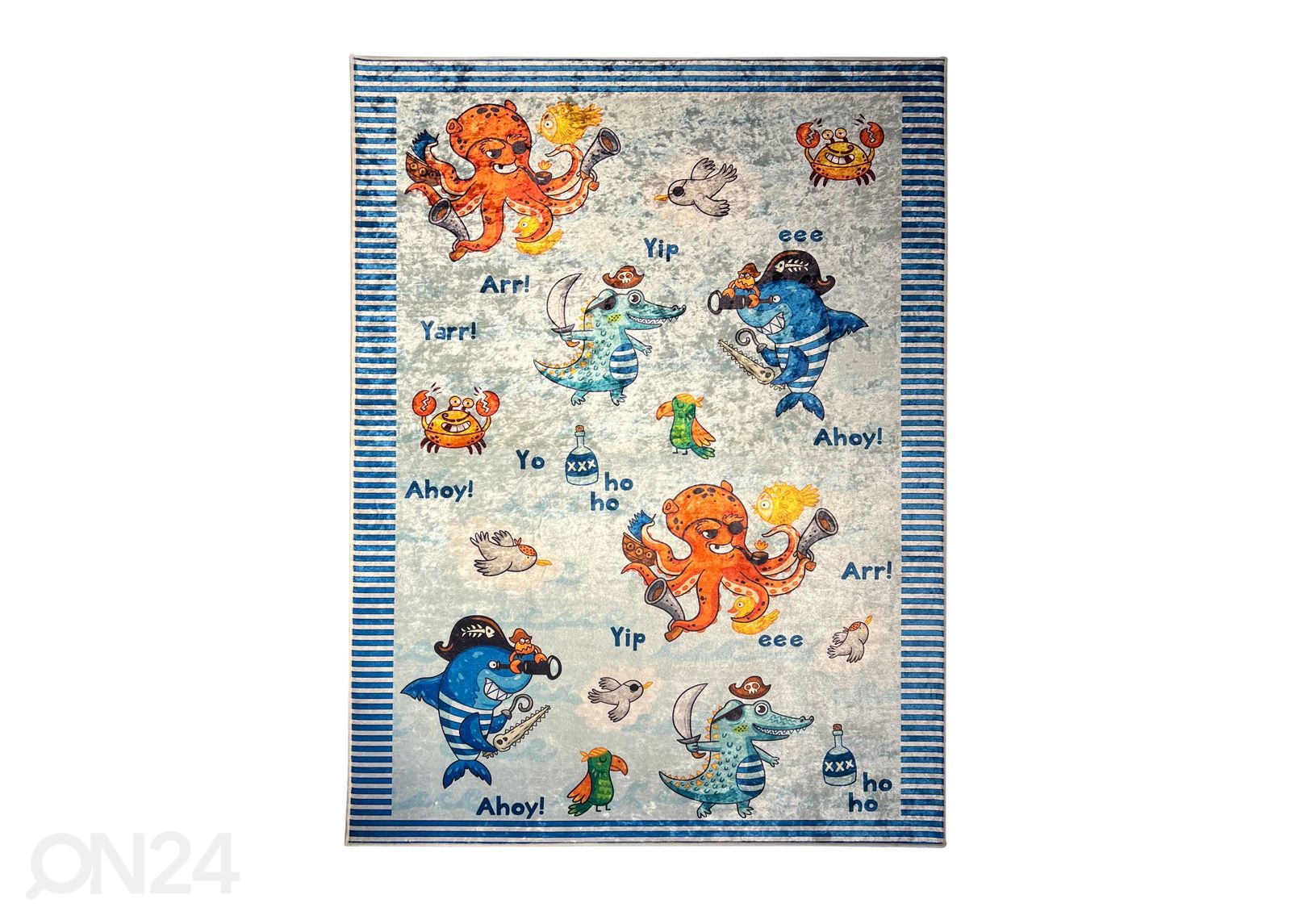 Lastenhuoneen matto Aquazoo 100x150 cm kuvasuurennos