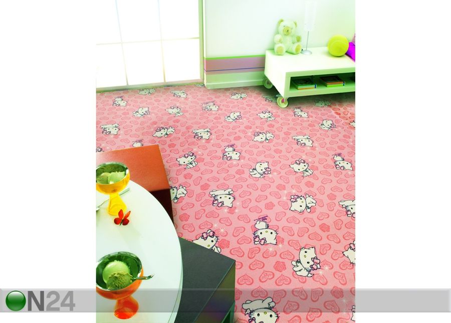 Lastenhuoneen matto CHARMMY KITTY 150x200 cm kuvasuurennos