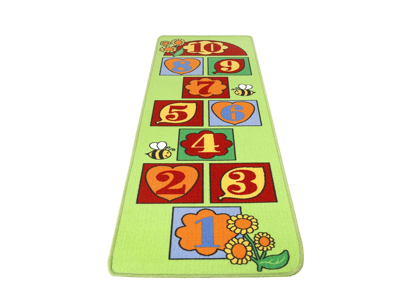Lastenhuoneen matto HOP PLAY 67x200 cm kuvasuurennos
