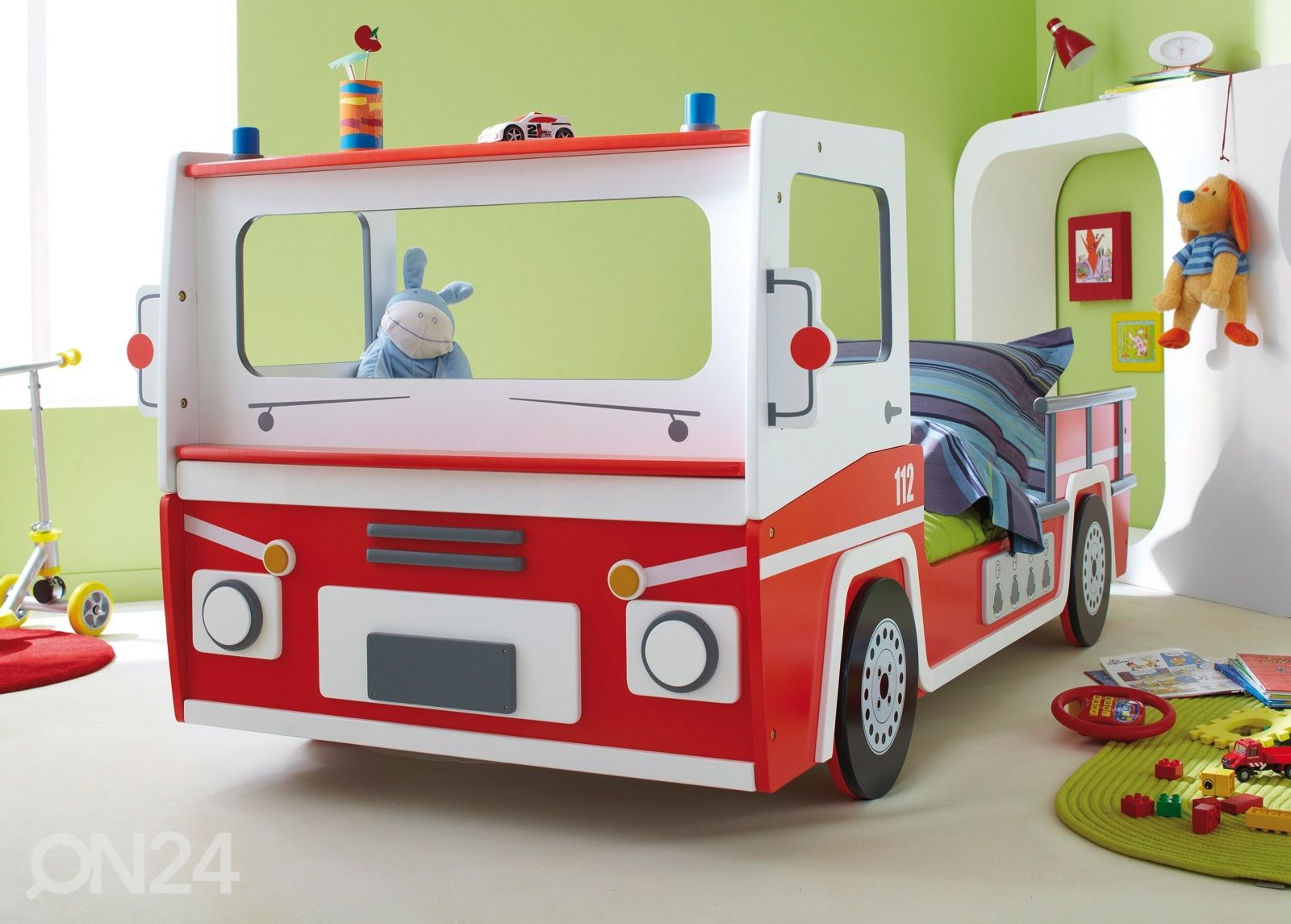 Lastensänky SOS 112+patja INTER BONNEL 90x190 cm kuvasuurennos