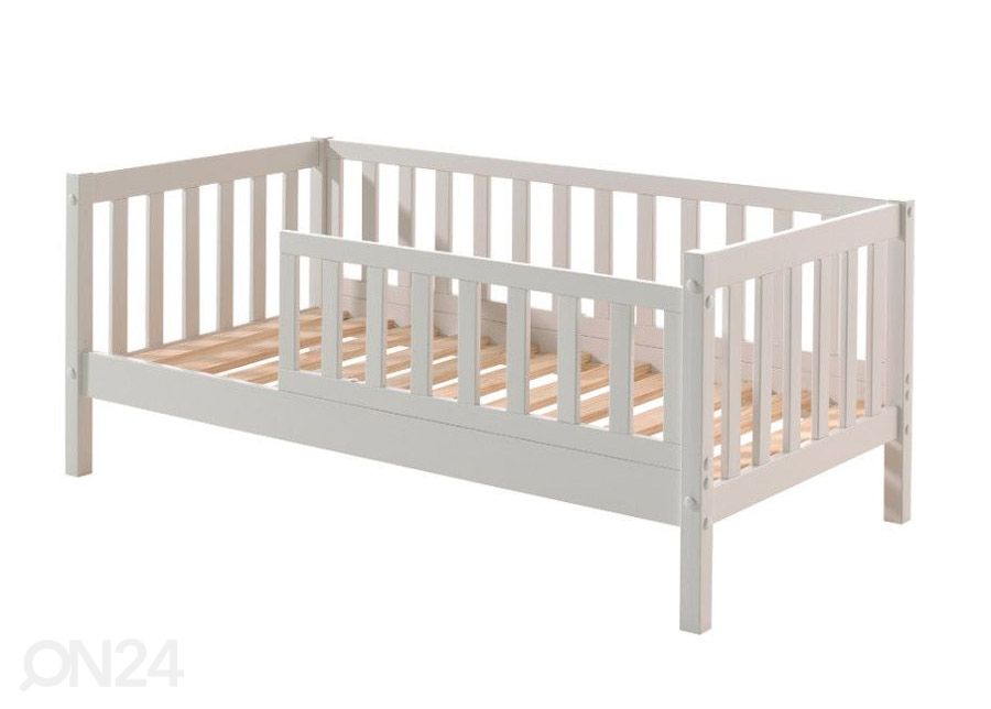 Lastensänky Toddler 70x140 cm, valkoinen kuvasuurennos