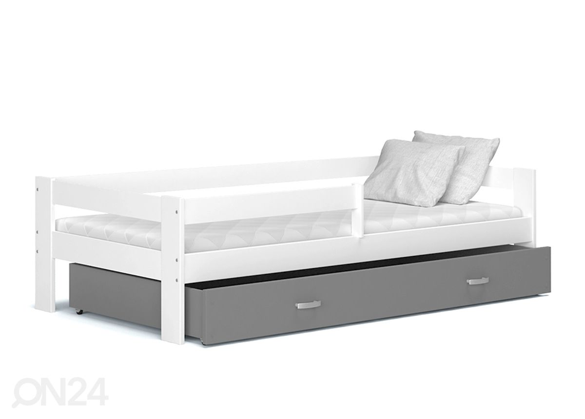 Lastensänky vuodevaatelaatikolla 80x190 cm kuvasuurennos