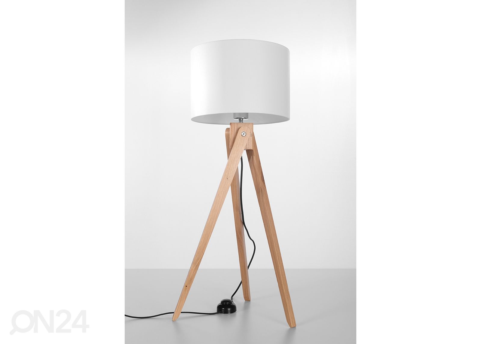 Lattiavalaisin Legno 1, puu/valkoinen kuvasuurennos