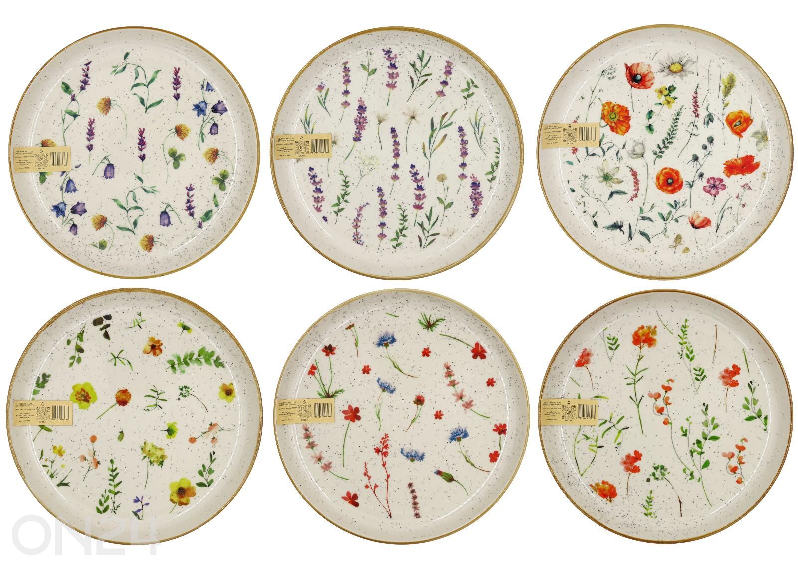 Lautanen Belle 20 cm, 6 kpl kuvasuurennos