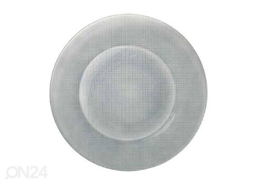 Lautanen Inca hopea Ø 31 cm, 3 kpl kuvasuurennos