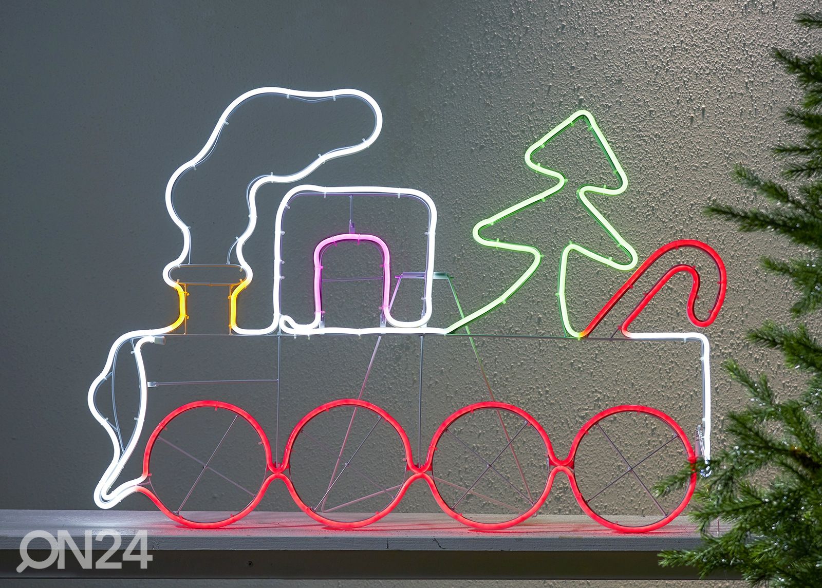 LED juna valokoriste Neoled kuvasuurennos