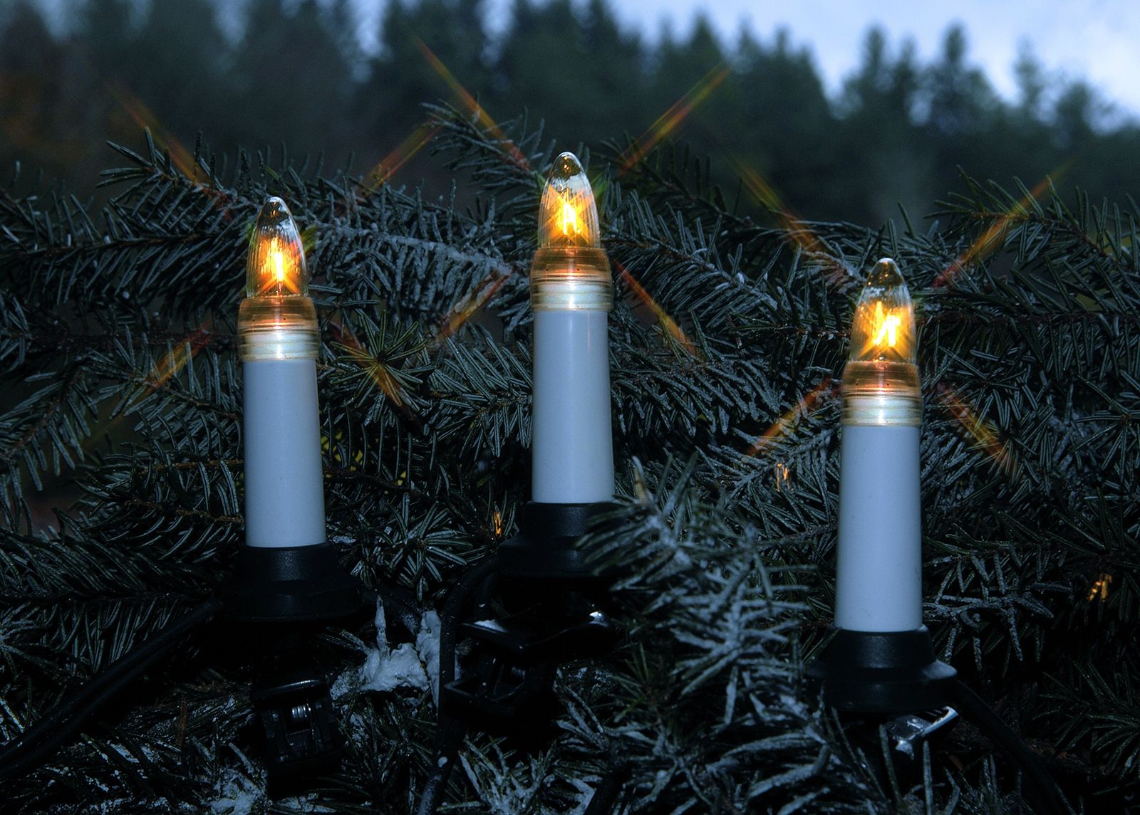 LED kuusenkynttilät kuvasuurennos