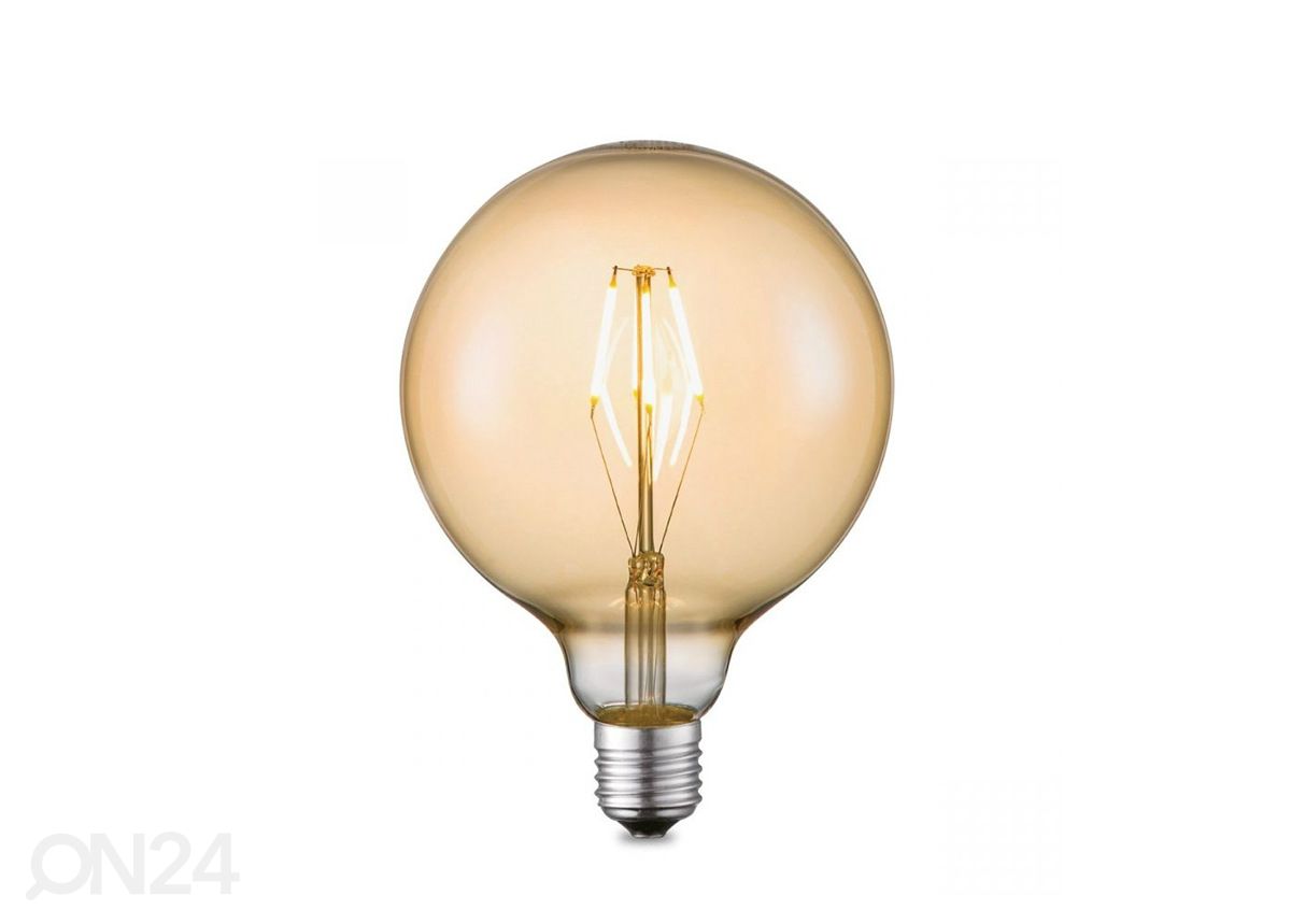 LED lamppu Carbon, E27, 4W kuvasuurennos