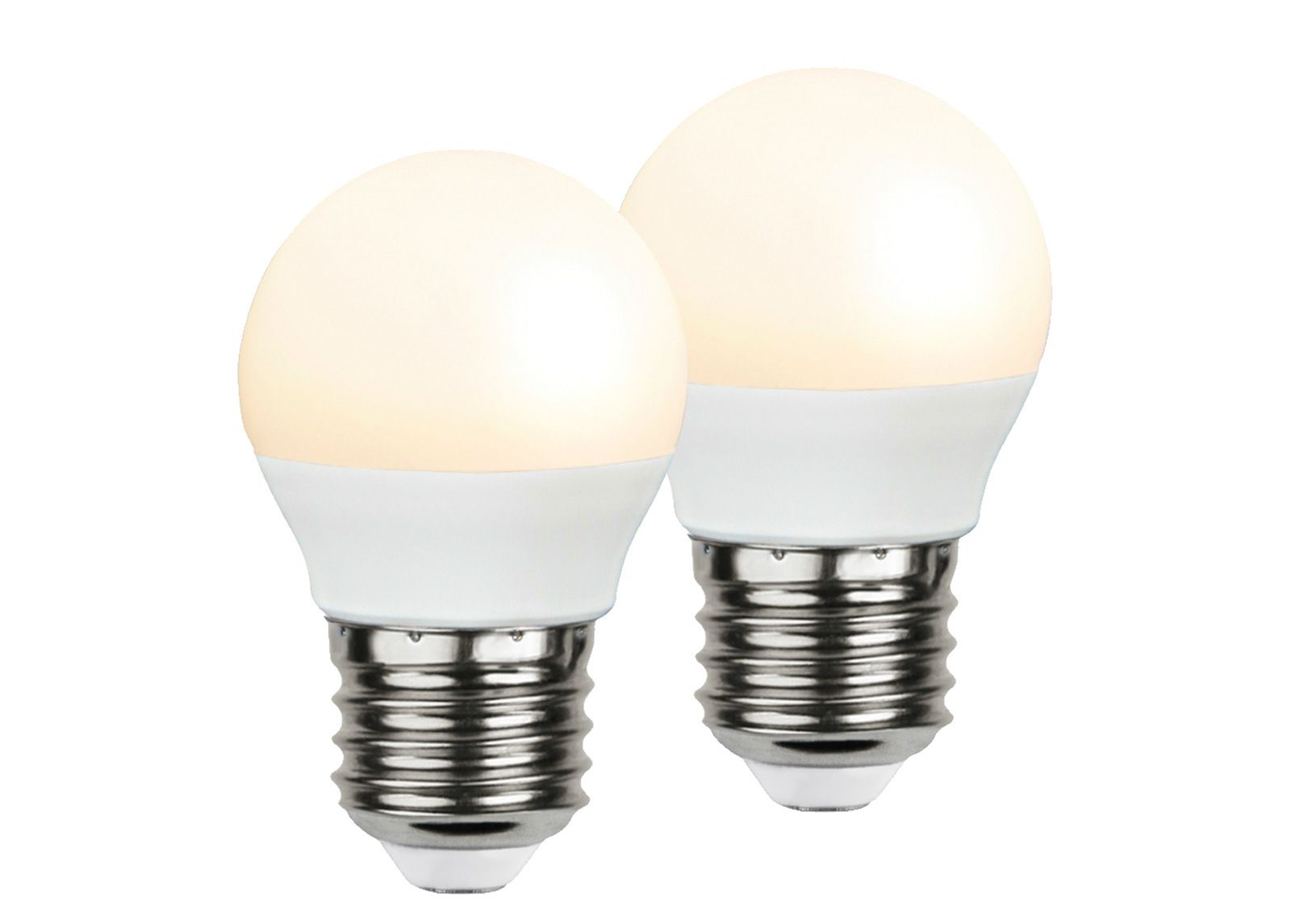 LED sähkölamppu E27 3 W, 2 kpl kuvasuurennos