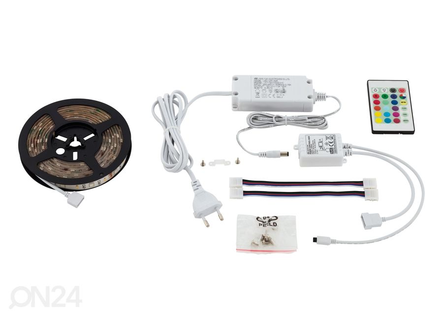 LED valonauha, 2m, RGB-kaukosäätimellä kuvasuurennos