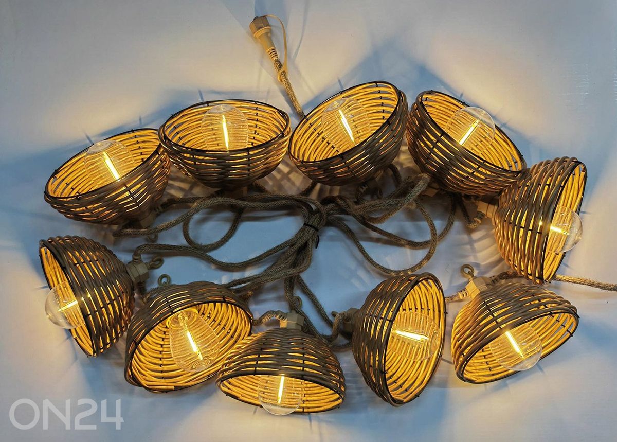 LED valonauha Charm 10-LED lamppua / 4,5 m kuvasuurennos