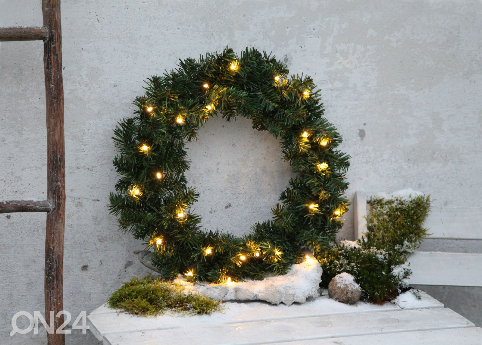 LED valoseppel ALASKA 50 cm kuvasuurennos
