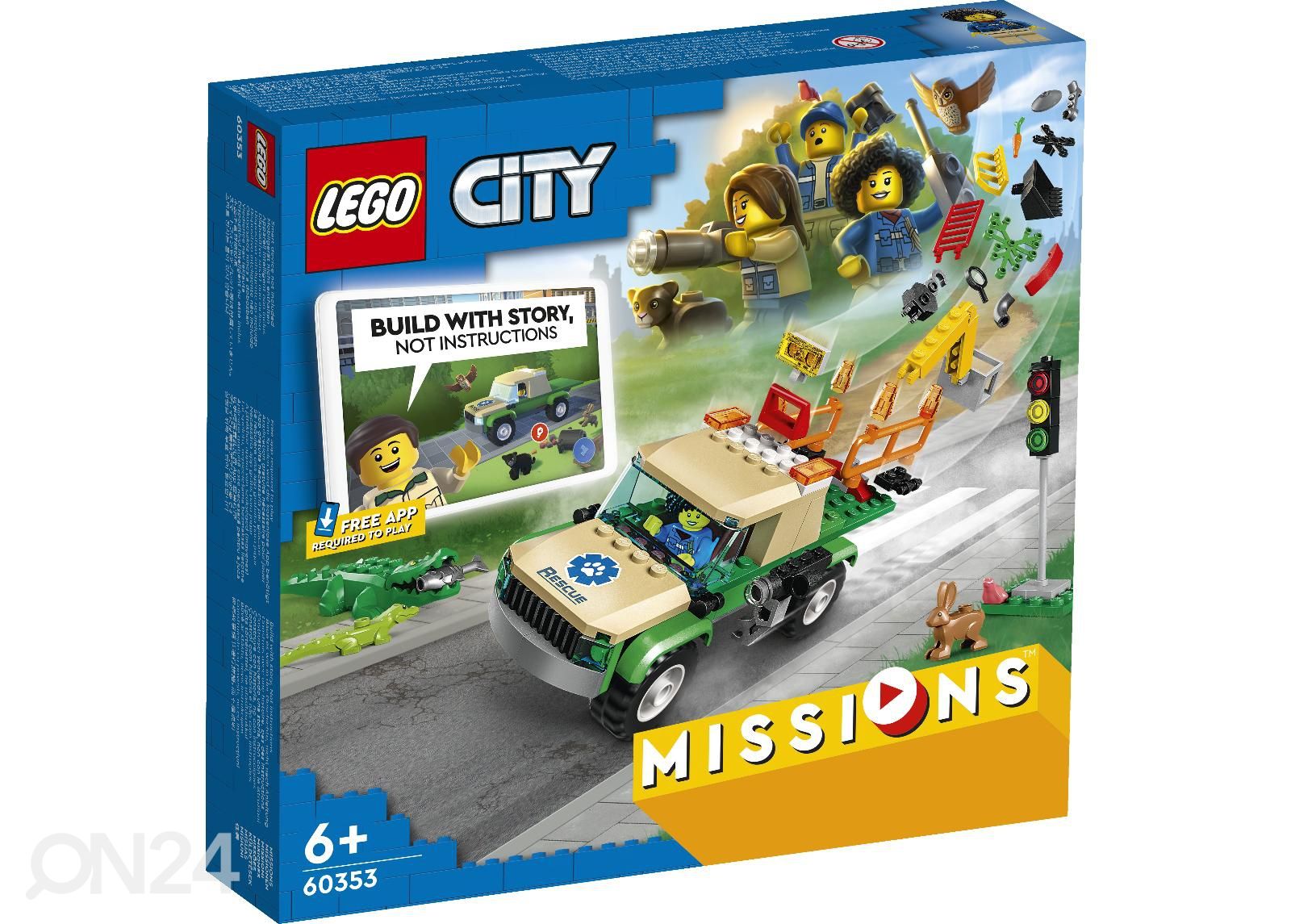 LEGO City Villieläinten pelastustehtävä kuvasuurennos