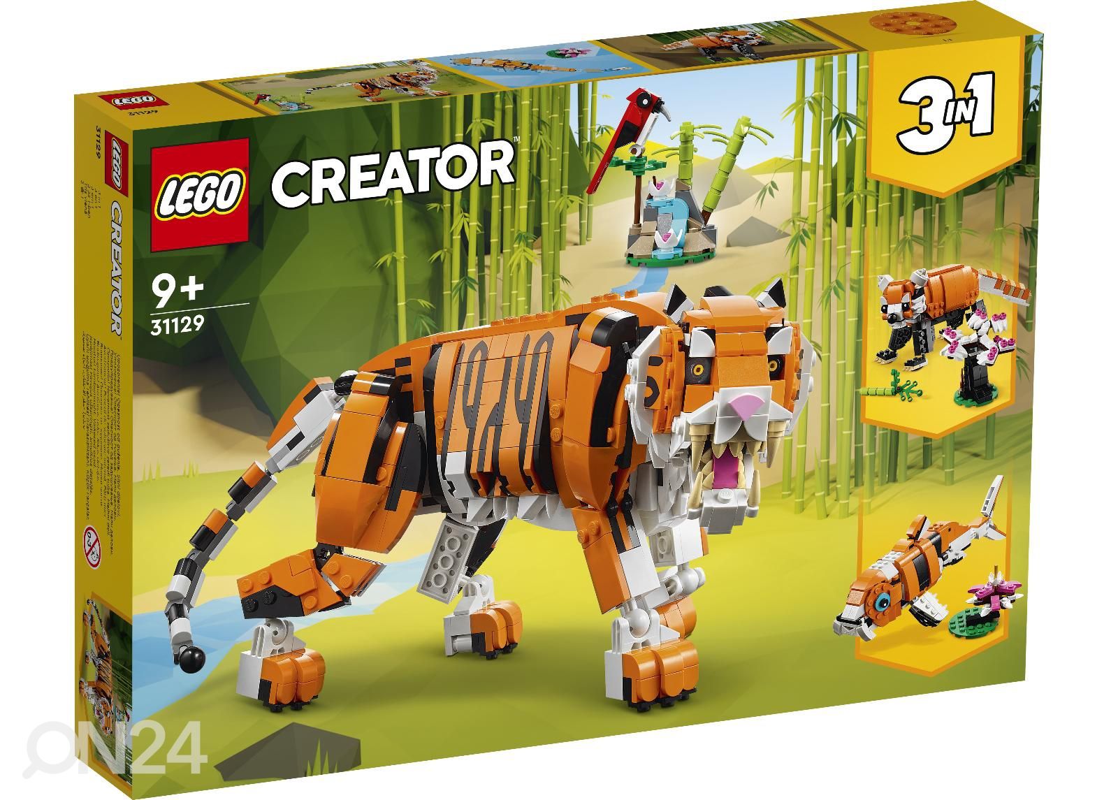 LEGO Creator Majesteettinen tiikeri kuvasuurennos
