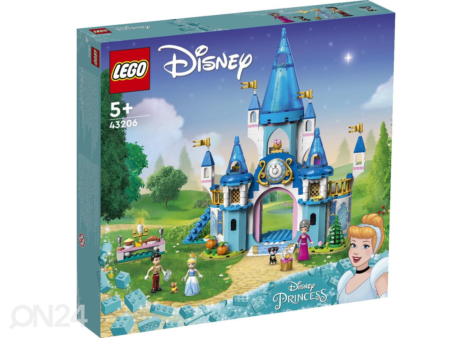LEGO Disney Tuhkimon ja prinssi Uljaan linna kuvasuurennos