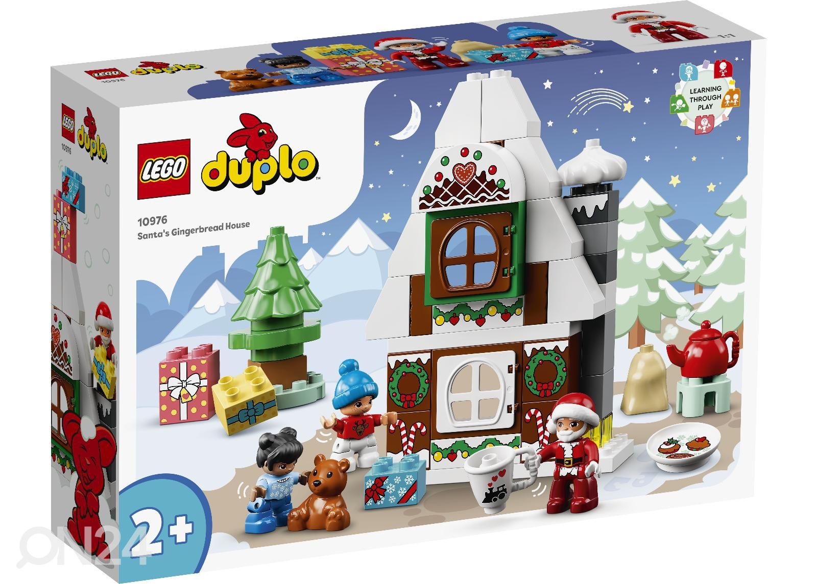LEGO DUPLO Jouluppukin piparkakkutalo kuvasuurennos