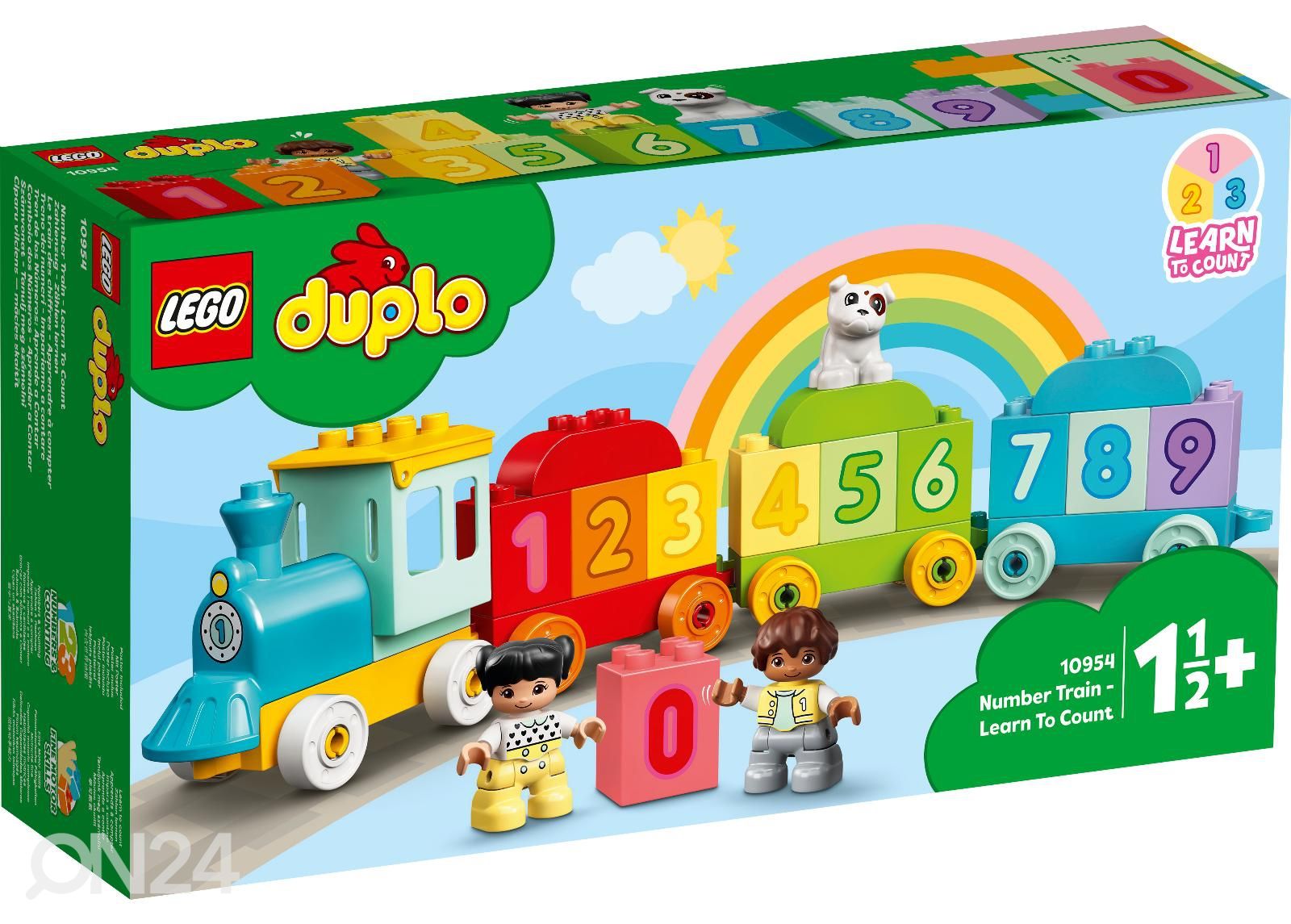 LEGO DUPLO Numerojuna kuvasuurennos