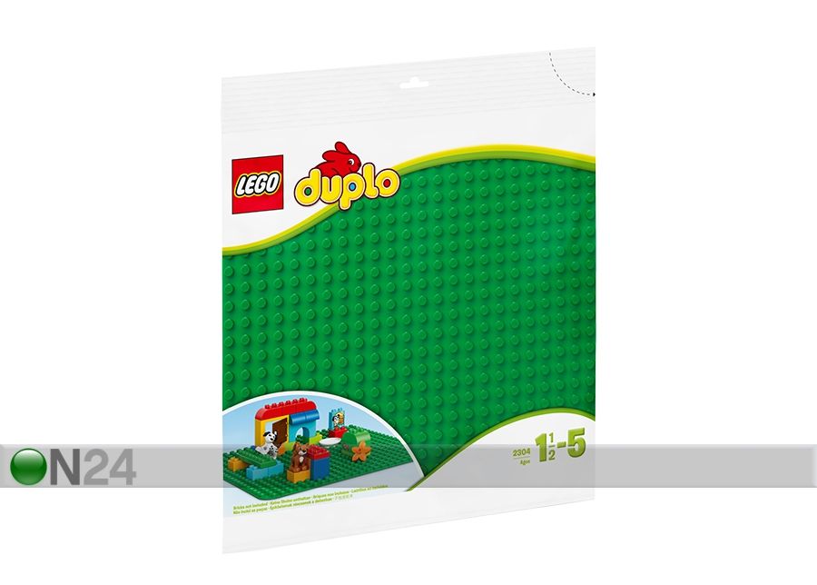 LEGO DUPLO suuri, vihreä rakennusalusta kuvasuurennos